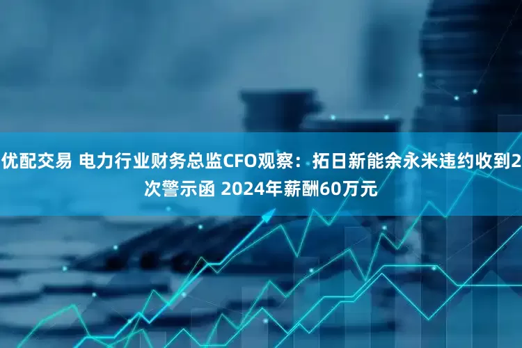 优配交易 电力行业财务总监CFO观察：拓日新能余永米违约收到2次警示函 2024年薪酬60万元